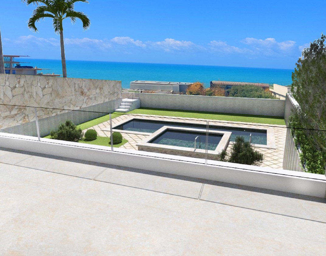 וילה עם נוף לים בארסוף